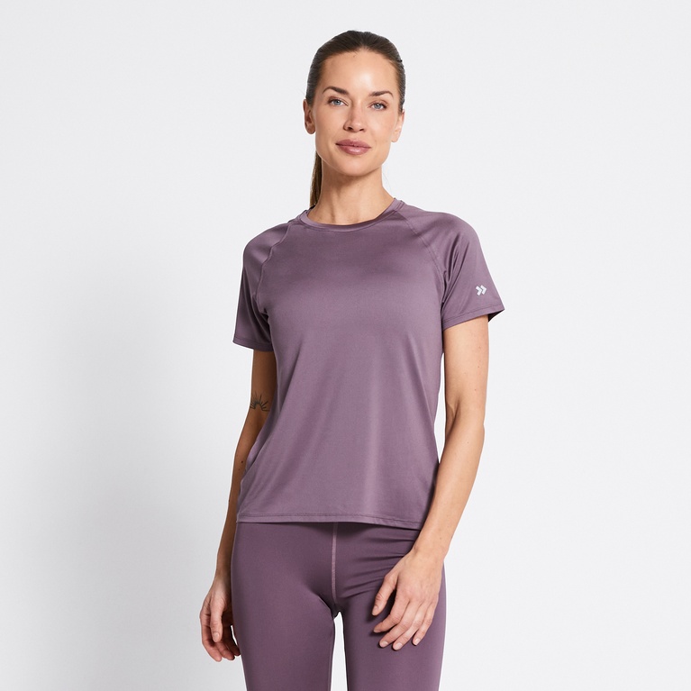 Training tee " Ws Run Tee 2.0" Plum